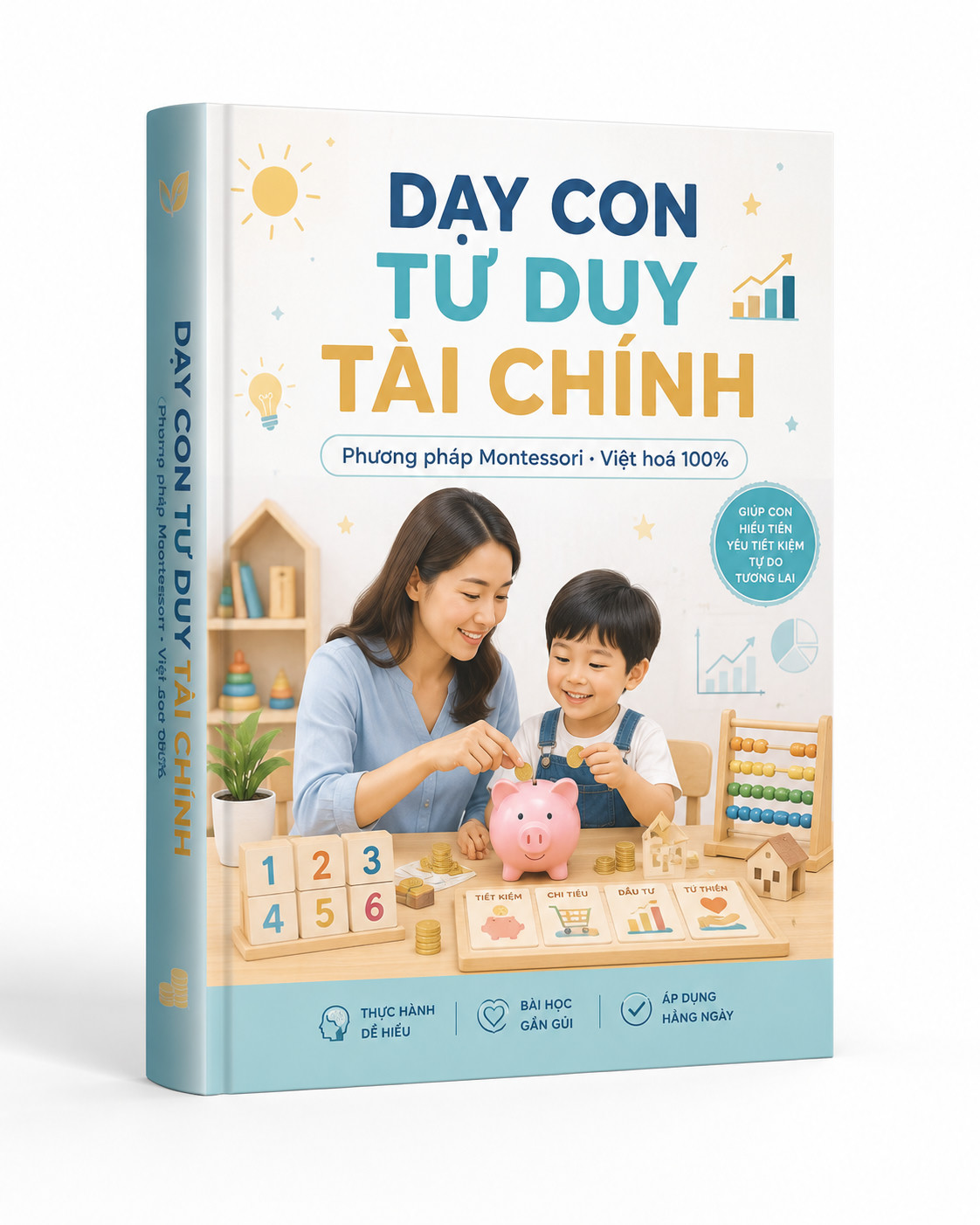 Bìa sách 30 Ngày Cùng Con Làm Chủ Tiền